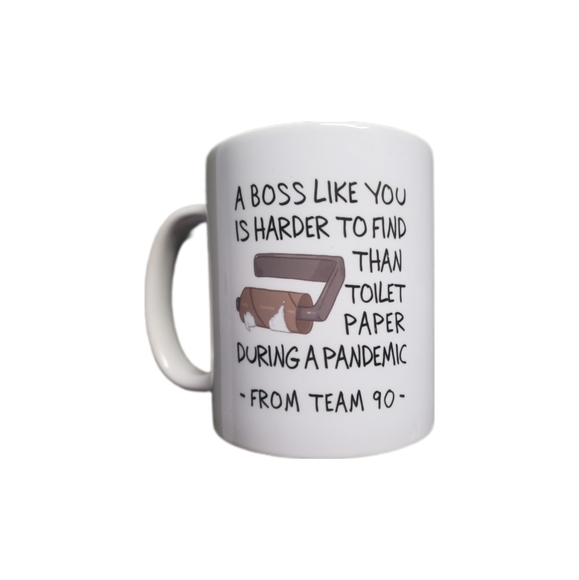 Orca Coatings Boss Appreciation Fun Graphic Mug - Picture 1 of 9